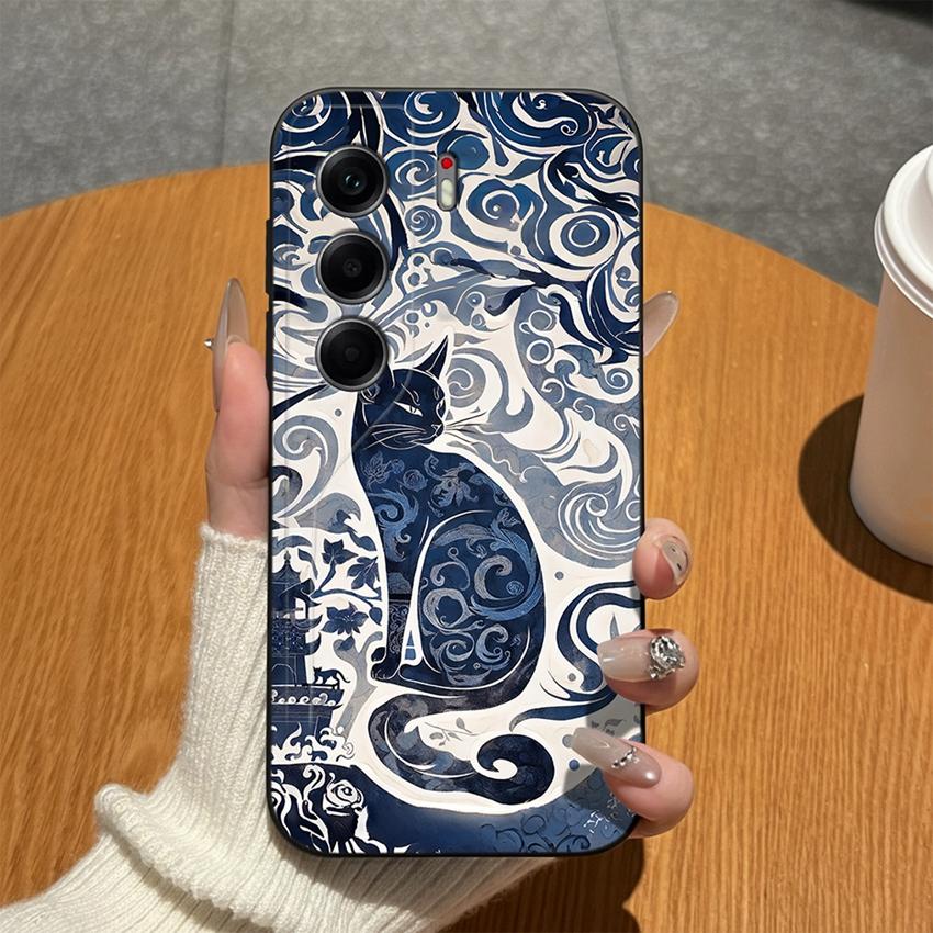 Для Tecno Camon 40 20 19 17 16 15 Pro Premier 18P 16S 17T Чехлы для телефона Матовый силикон Милый бантик Легкие Противоударные чехлы Для Tecno Camon18i Бампер