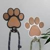 2x Держатель для поводка собаки Настенный Кот для домашнего декора Крючок для хранения Шлейка для питомца