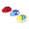 3PCS Long Lasting Plush Squeaky Toy Colorful Stripe Interactive Dog Toy  Boredom Relief