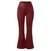 Women's Cross Waist Yoga Flare Pants - High Waist, Hip-Lifting, Abdomen Control, Elastic Wide-Leg Athletic Wear