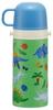 Skater Water 420ml or 350ml Dinosaur Size Small Stainless Sports Water Children's Bottle, 2-Way, (Direct Drink) (Cup Drink), Design, 26, Boys,