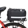 8l/15l Bicycle Carrier Bag Rear Rack Bike Trunk Bag Luggage Box Back Seat Travel Waterproof Pouch