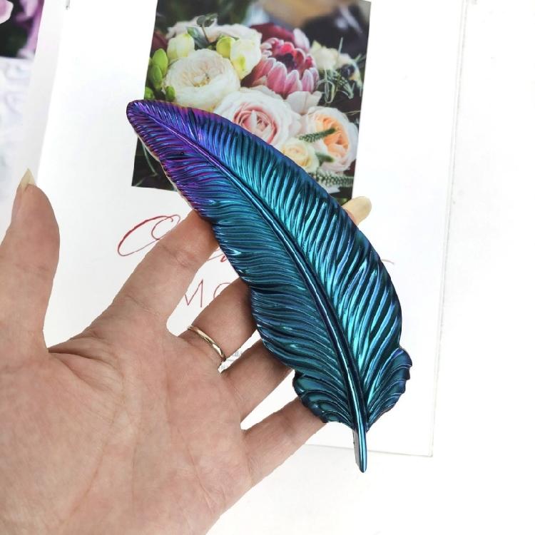 3 шт. 3D формы в виде перьев, силиконовые формы для перьев, формы для ювелирных подвесок, материалы для рукоделия для брелоков
