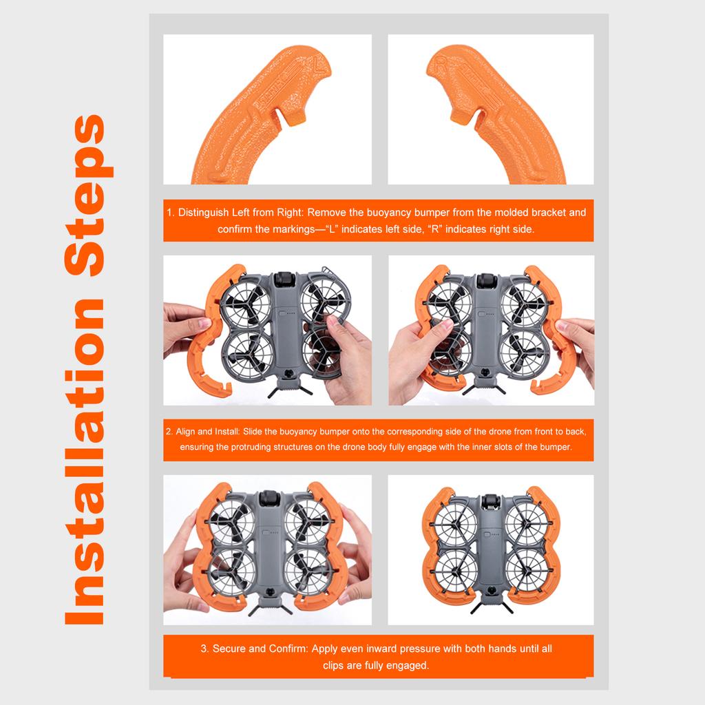 2Pcs Anti-Drop Protection Cover Drone Accessory Propeller Guard Protector for DJI Neo 2 Drone