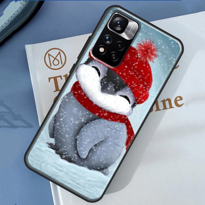 Чехол-пингвин для Xiaomi Redmi Note 13 12 11 9 10 14 Pro 9S 10S 11S 12S Redmi 14C 10C 12C 13C