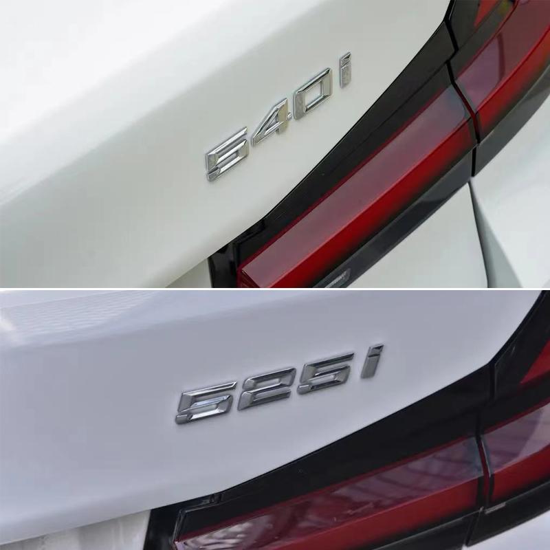 Автомобиль 3D ABS багажник 520i 523i 525i 528i 530i 535i 540i буквы логотип значок эмблема наклейка наклейка для BMW 5 серии E60 E61 F10 F11