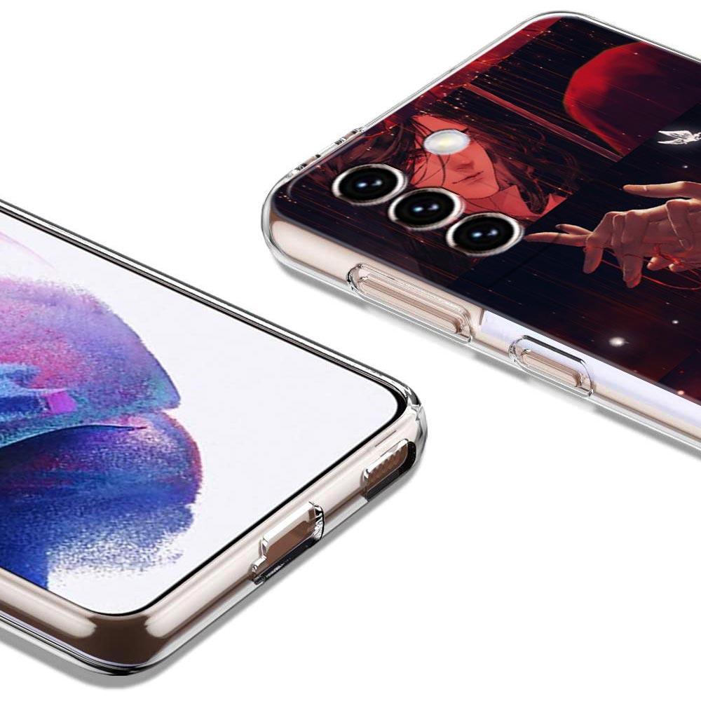 Чехол для телефона 'Благословение Небесного Владыки' (китайский) для Samsung Galaxy S23 Ultra S22 5G S20 S21 FE 5G S10E S9 S8 S10 Plus Прозрачная крышка