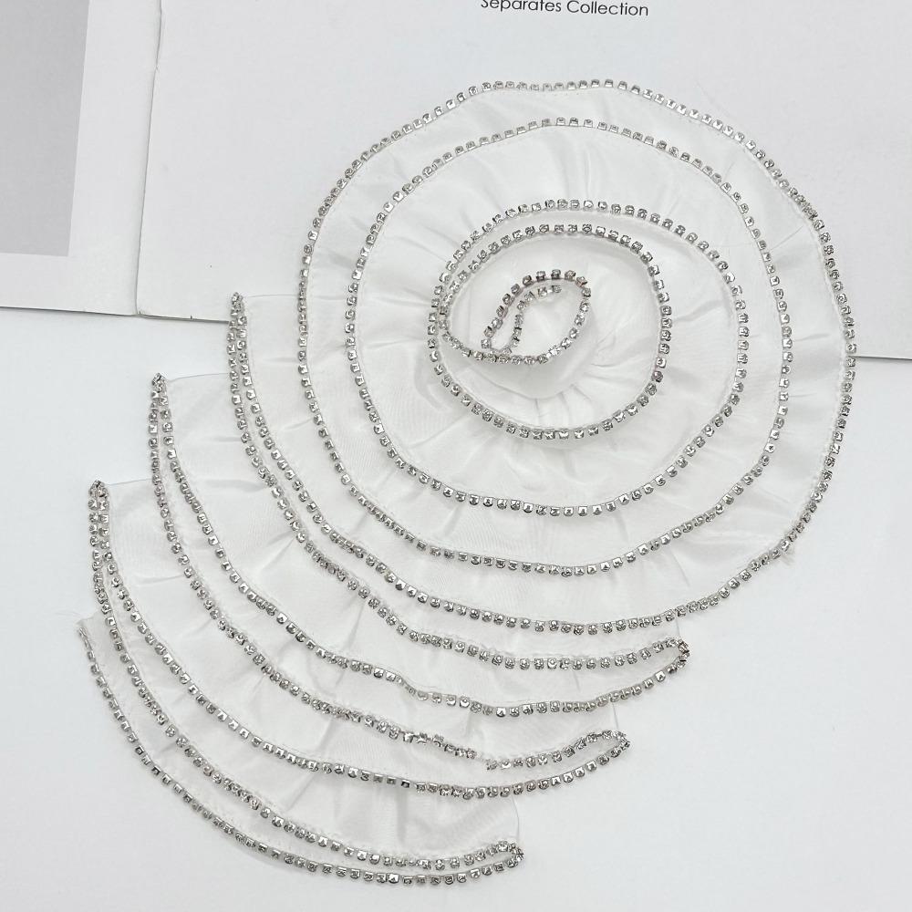 Сделай сам атласная ткань грудь цветочные нашивки одежда 3D цветы аппликации грудь цветок для женщин