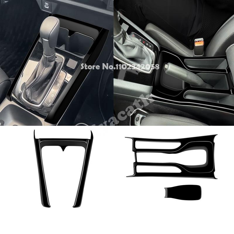 Для HONDA WR-V WRV серии DG5 2024 2025 Внутренняя боковая рамка рычага переключения передач Центральная консоль Ручной тормоз Подстаканник Рычаг переключения передач Подстаканник