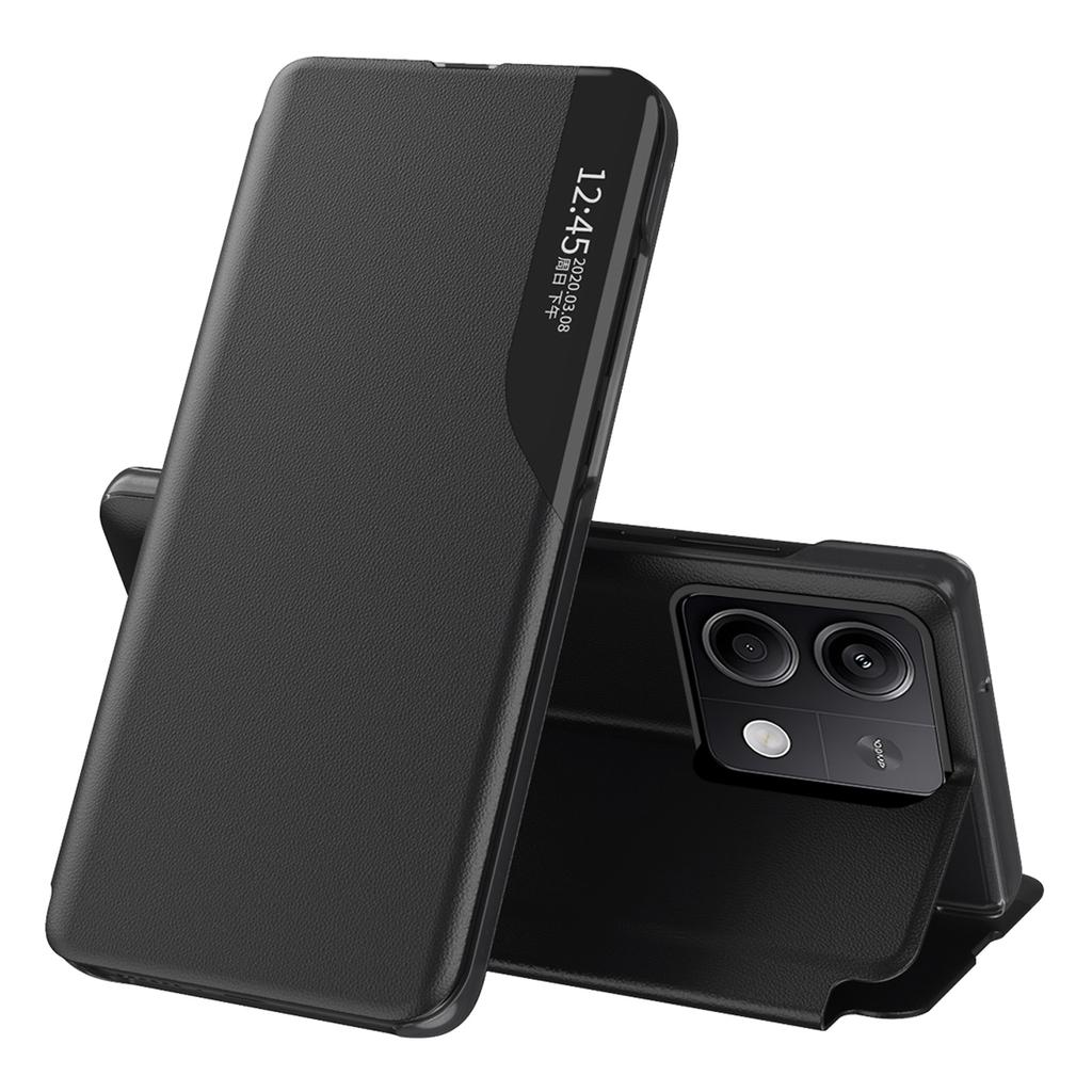 Phone Cover for Xiaomi Redmi Note 13 5G Shell Anti-fall View Window Stand Case