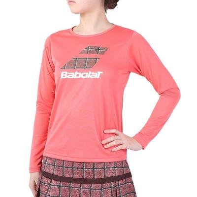 Теннисная одежда Babolat PURE LONG SLEEVE SHIRT BWP3577 2023FW для выпуска в конце доступна Женская (Запланировано на сентябрь) Предзаказ
