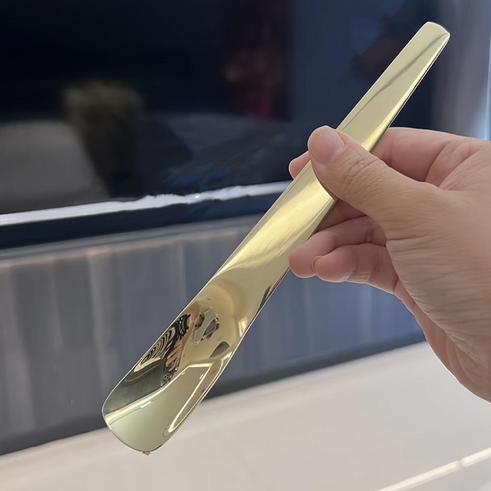 1 шт., ложка из нержавеющей стали, утолщенная десертная ложка с длинной ручкой, ложка для торта, ложка для хлеба и сыра, плоская ложка для смешивания, ложка для кошачьего корма