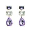 Women's Drop Earrings Alloy Crystal Long Small Temperament Earrings High Quality Versatile Earrings