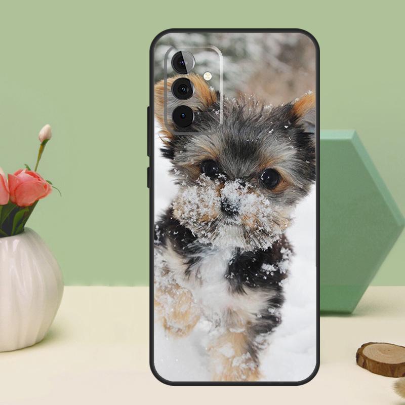 Мини-йоркширский терьер для Samsung Galaxy A36 A56 A54 A34 A14 A06 A16 A26 A12 A32 A52 A13 A33 A53 A15 A35 A55 Чехол
