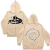 American street 4tune printed cardigan sweater, long-sleeved oversized hip-hop zipper jacket y2k sweater clothing