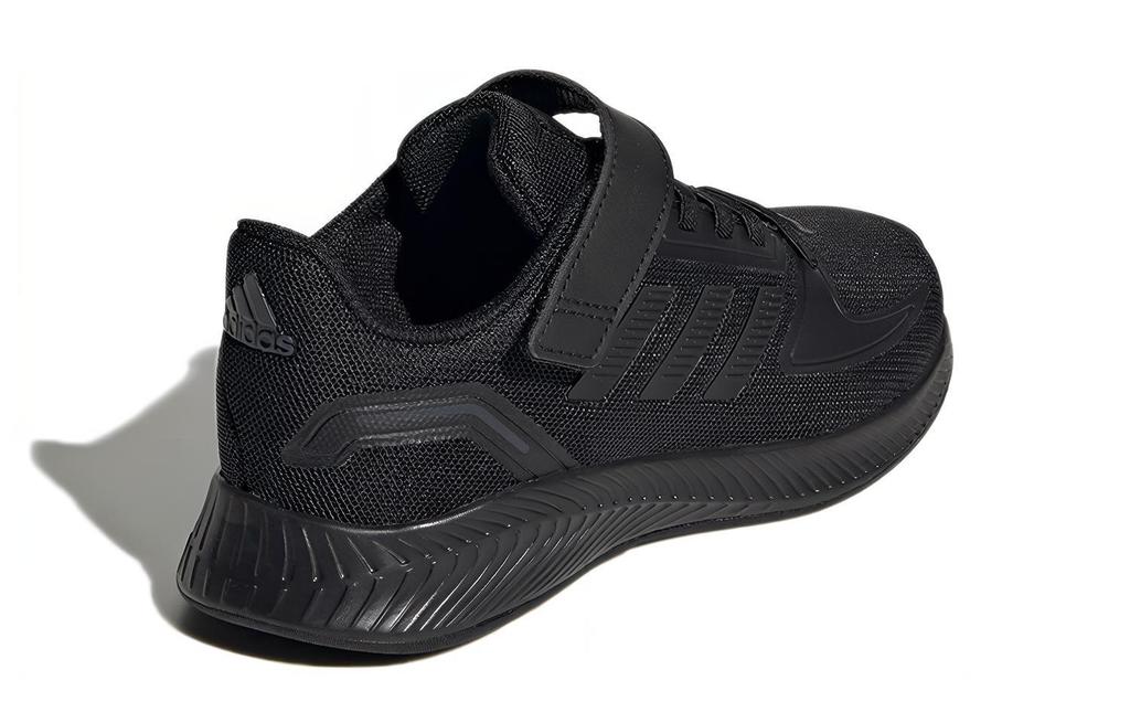 adidas Runfalcon 2.0 K Нескользящие, Износостойкие, Легкие Низкие Детские Беговые Кроссовки Черные Детские GX3529