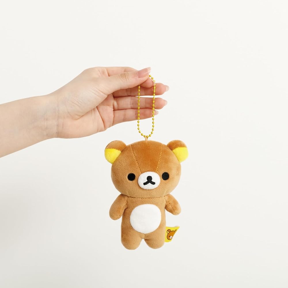 San-X Rilakkuma Mochimochi Hanging Plush Toy H120mm x W95mm x D55mm
