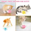 New Smart Cat Toys Interactive Ball Catnip Cat Training Toy Pet Playing Ball Pet Squeaky Supplies Products Toy for Cats Kitten K
