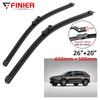 2PCS Wiper Blades For Volvo XC60 XC70 V50 V60 V70 C30 C70 S40 S60 S80 2016-2019 26" 20" Fit Front Windshield Windscreen Window Brushes Cutter