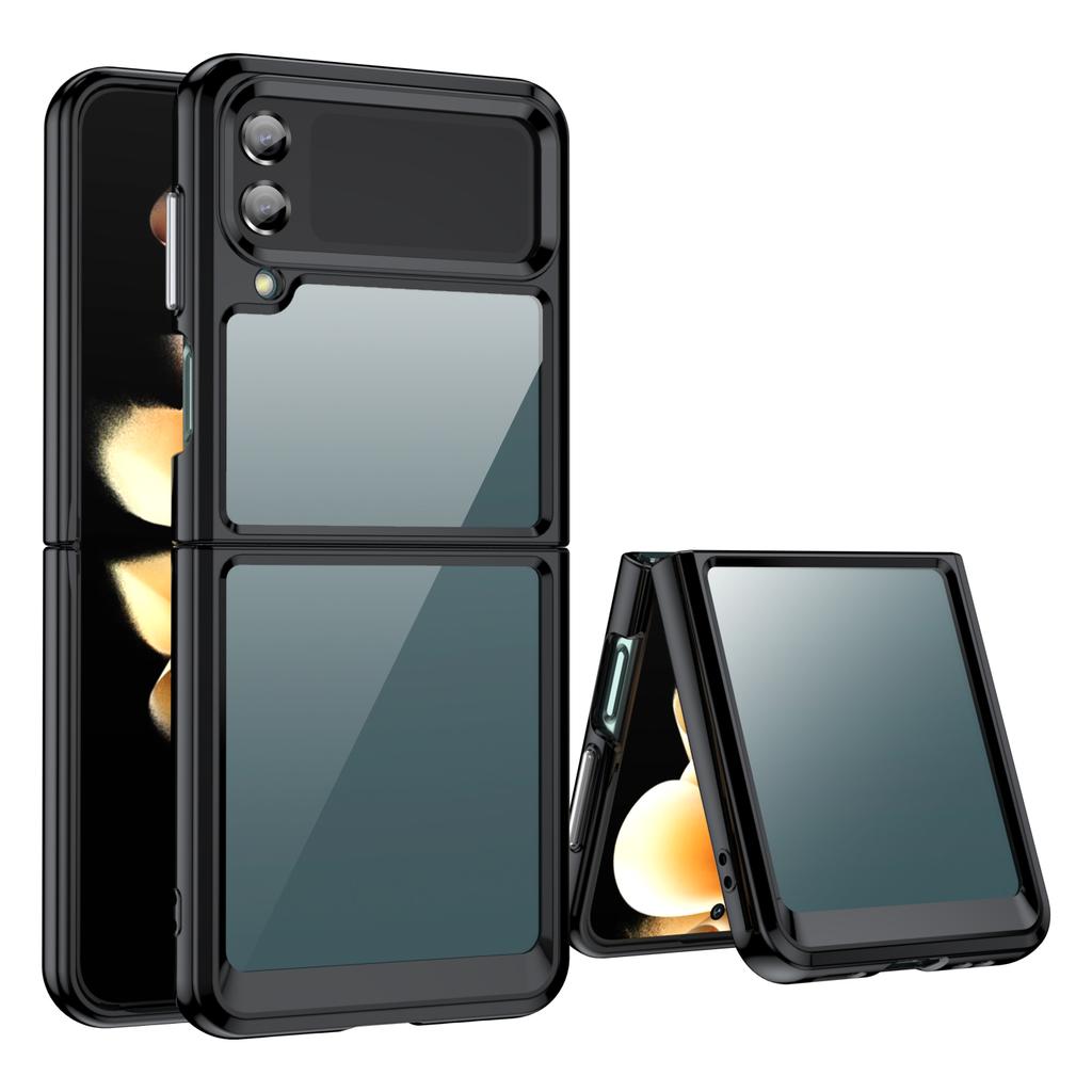 Жесткий тонкий акриловый модный чехол для Samsung Galaxy Z Flip4 Flip 4 5g Flip3 Flip 3 с защитой от падения, чехол для телефона Samsung Flip4