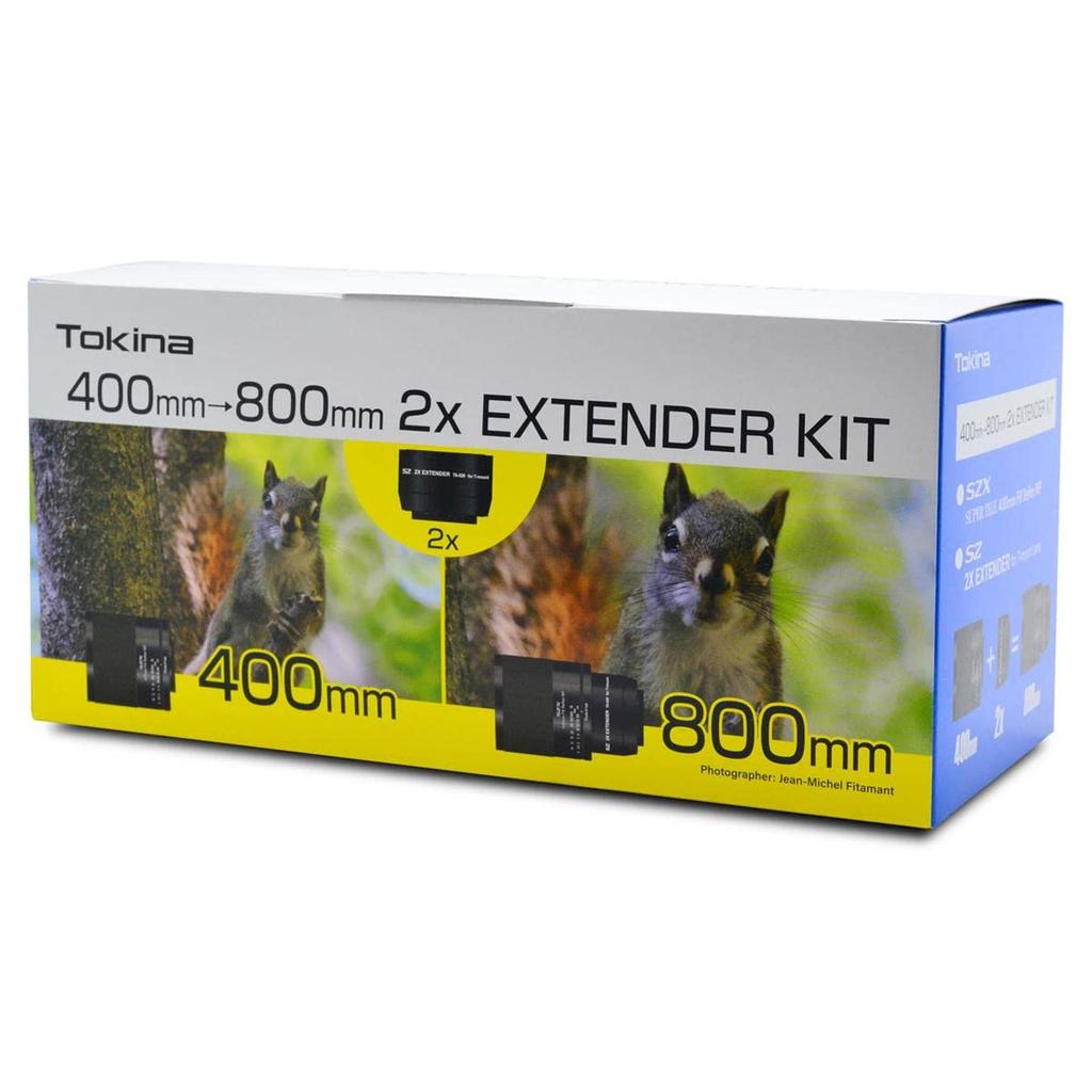 Tokina SZX 400mm F8 Reflex Mirror Lens Kit 2X Extender Manual Focus for Micro Four Thirds 640586