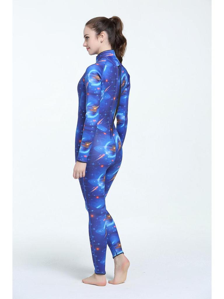 Neoprene 3MM Camouflage Diving Wetsuit - Warm, Cold-Proof One-Piece Surf Suit