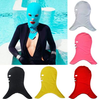 Дышащая маска для лица Facekini, головной убор для плавания, защита от солнца, солнцезащитный крем для лица, УФ