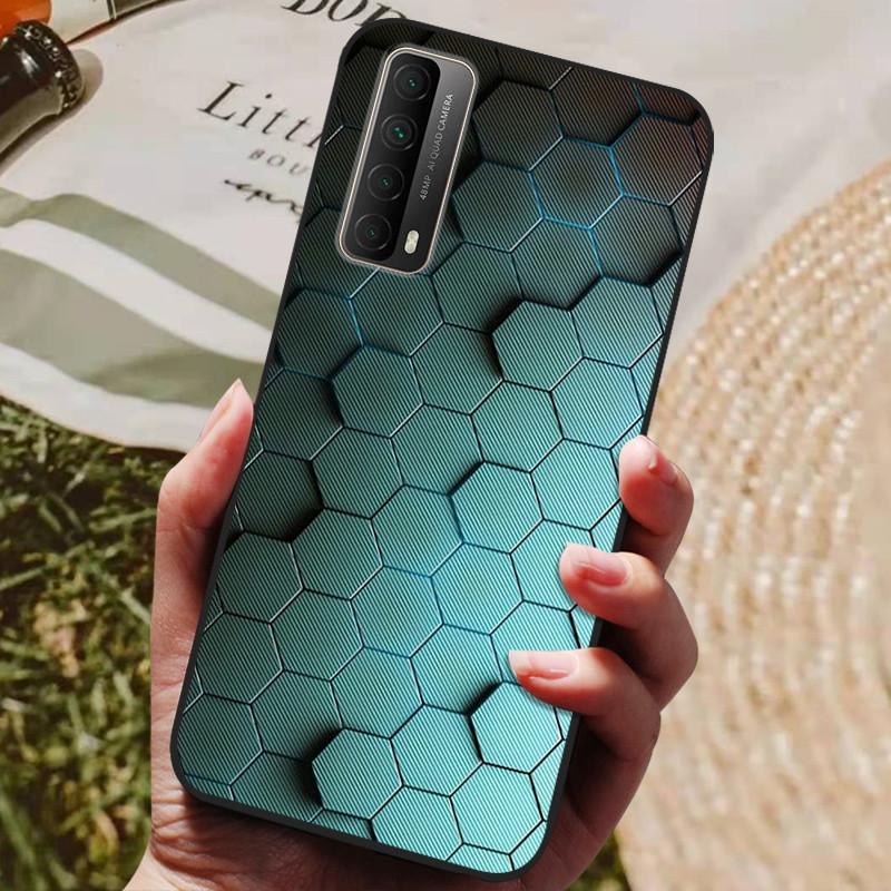 Чехол для Huawei P Smart 2021 Силиконовая задняя крышка Чехол для телефона Для Huawei PSmart 2021 Мягкий чехол P Smart 2021 6.67" Fundas бампер Сумка