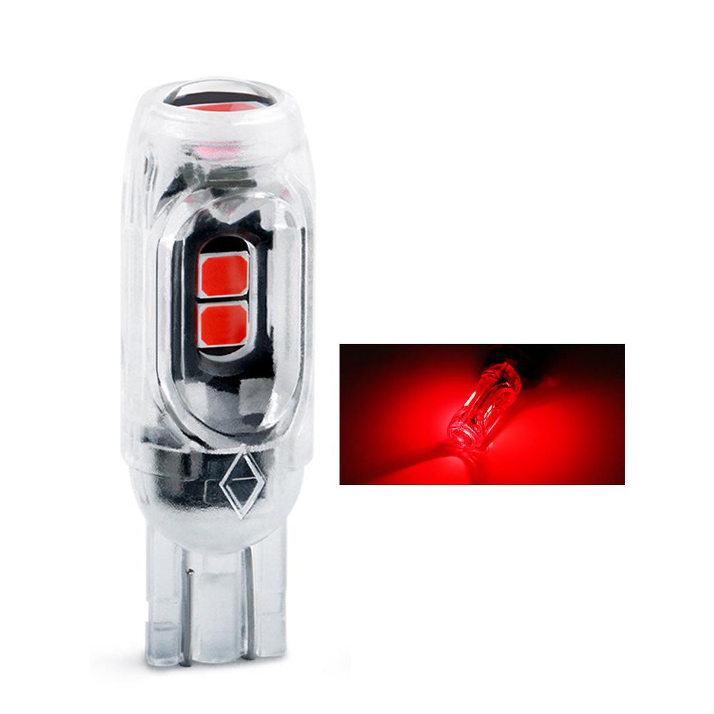 1 шт. T10 светодиодный поворотник для мотоцикла и автомобиля Canbus 5SMD маячок Gap Light дневной свет для чтения номерного знака