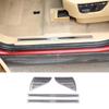 4pcs 304 Stainless Inner Welcome Door Sill Scuff Threshold Protector Plate Cover For Land Rover Freelander 2 Car