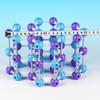 Crystal Model Set: Zinc Sulfide, Boron Nitride, Graphite, CO2 Ice, Silicon Carbide