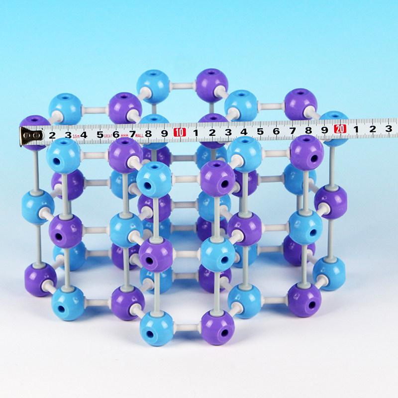 Crystal Model Set: Zinc Sulfide, Boron Nitride, Graphite, CO2 Ice, Silicon Carbide