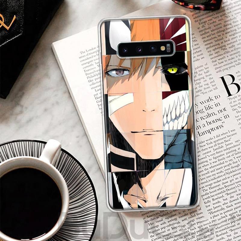 Чехол для телефона Samsung Galaxy S23 S22 S24 S25 Ultra с принтом из японского аниме Bleach S21 Plus S20 FE S10 + S25Ultra Fundas S23