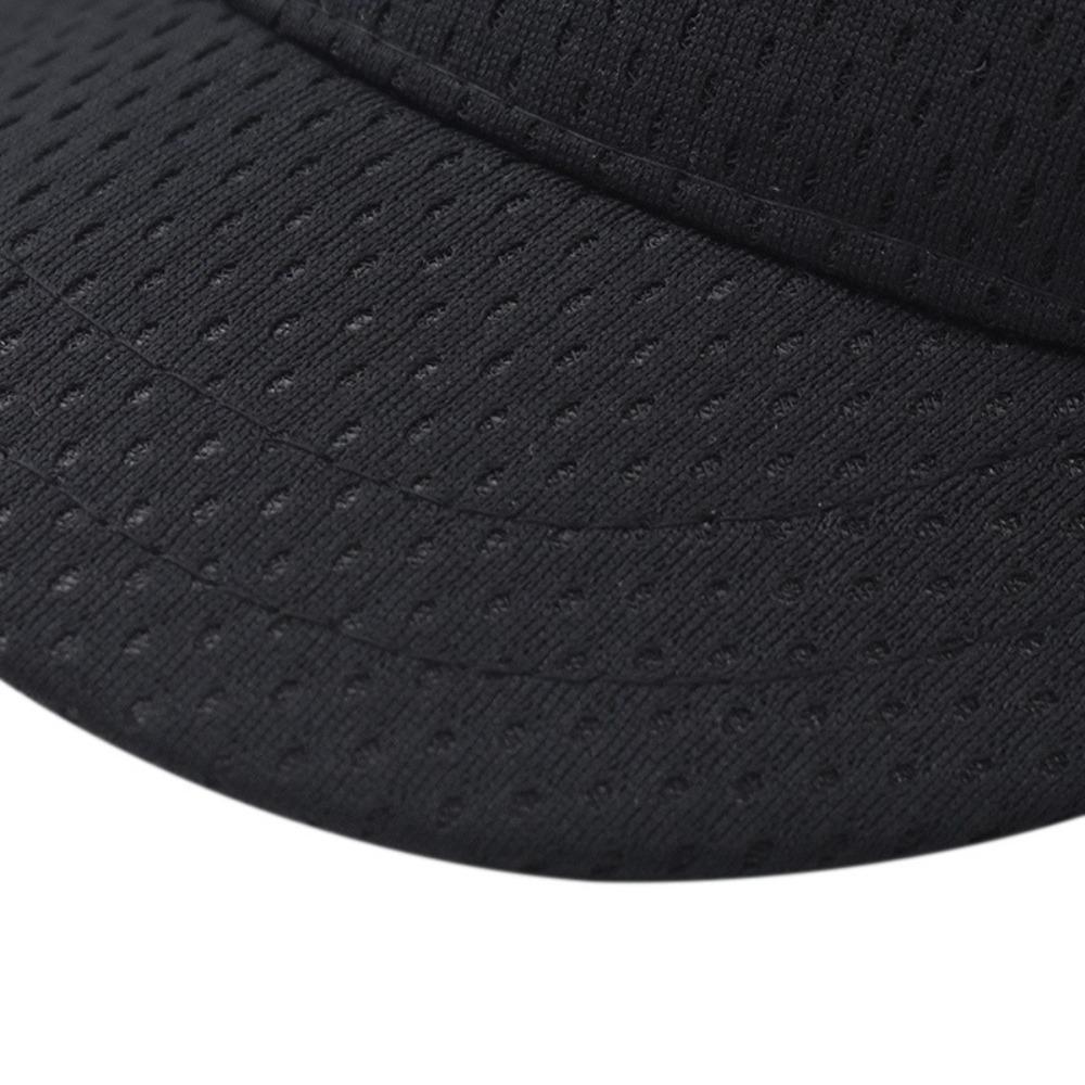 Quick Drying Mesh Cap Breathable Trucker Caps Versatile Short Brim Baseball Cap  Unisex