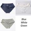 3PCS/Set Seamless Silk Women's Panties Briefs Women Underwear Female Underpants Comfortable Silk Panty Sexy Woman Lingerie M-XL