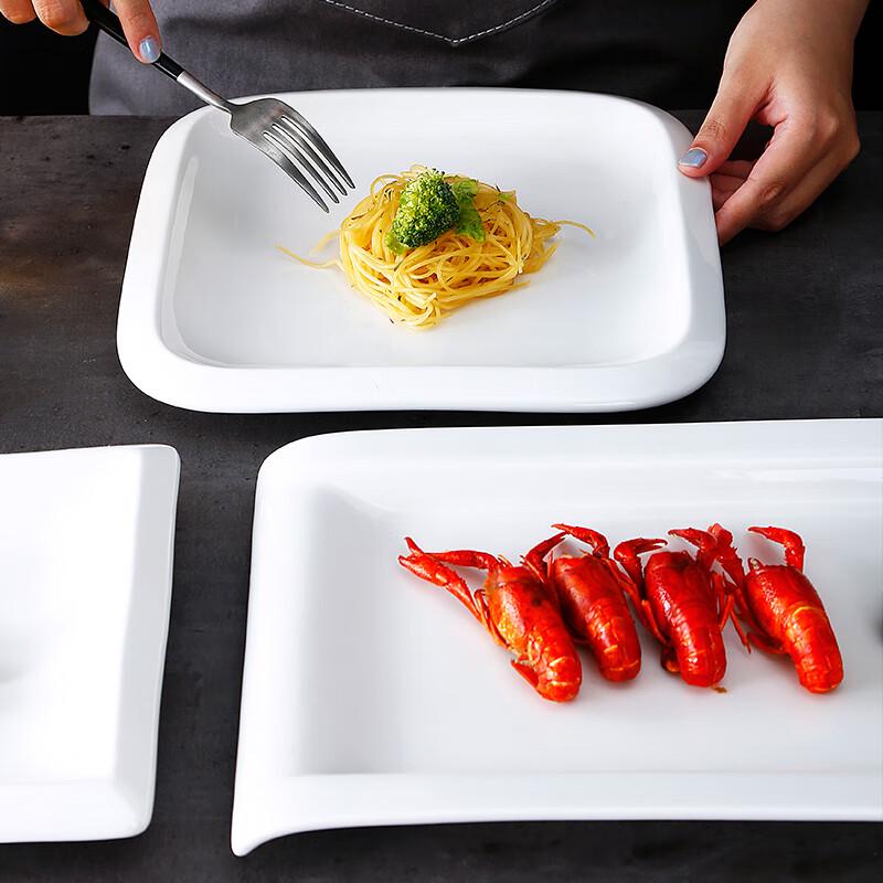 Креативная керамическая обеденная тарелка Huabeisen