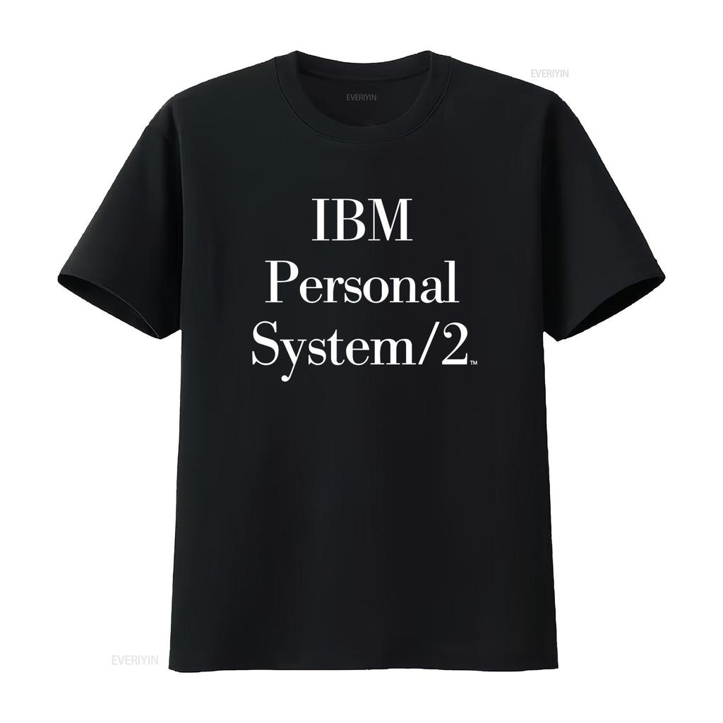 Vintage IBM Personal System 2 T Shirt 80s Technology IT Classic Logo Design Rare 50 Style Computer vintage Washed Slightly
