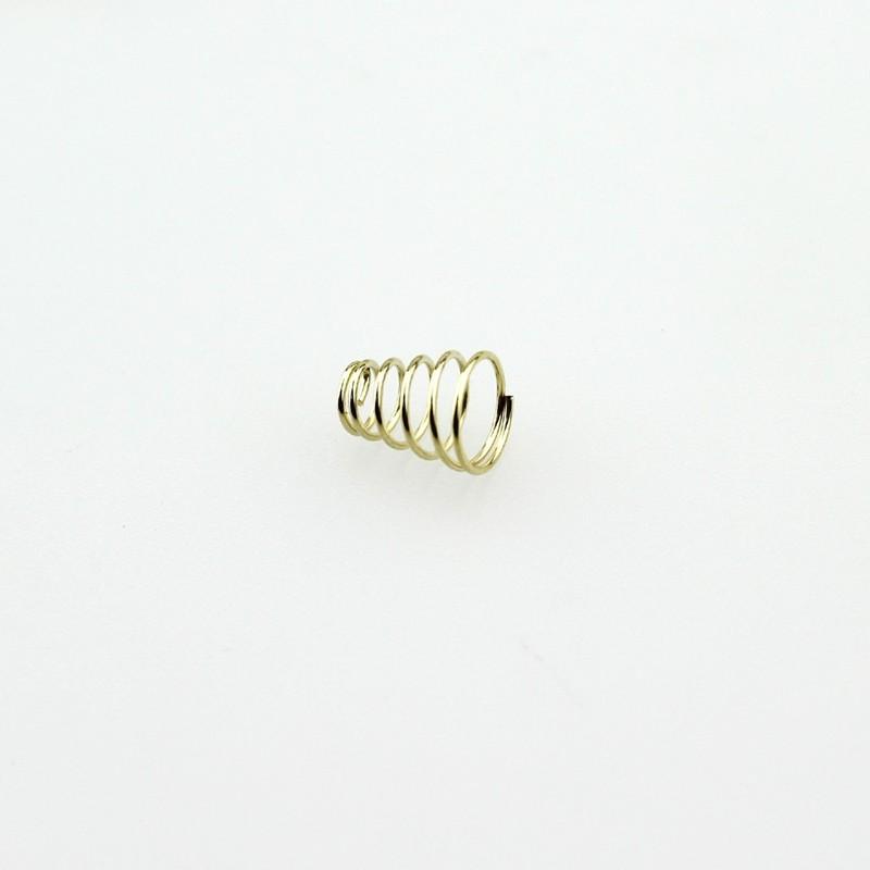9mm x 8mm Aurification Small Spring for Flashlight Packaged of 100pcs