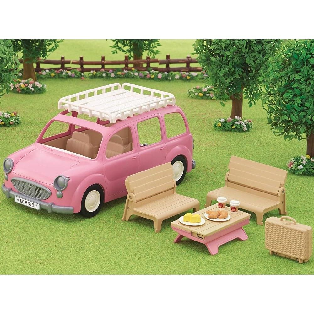EPOCH Sylvanian Families Пикниковая тележка Игрушка V-06 для детей от 3 лет