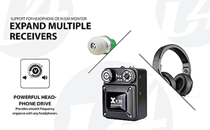 XVIVE XVIVE U4 Monitor Wireless System and Transmitter In-Ear (Receiver Set) XV-U4