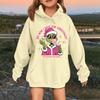 Children's Fashionable Casual Long-sleeved Loose Christmas Print Pullover Hooded Sweatshirt