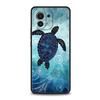 Ocean Coastal Seashell Seaweed Phone Case Cover for Xiaomi Mi 17 15 14 13 12 11 Ultra 15T 14T 13T 12T 11T Pro Lite 5G Soft TPU