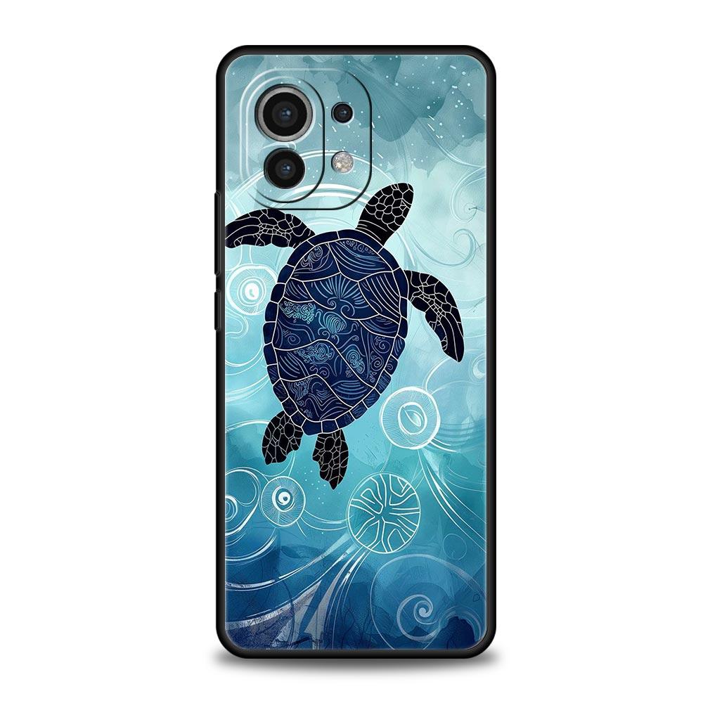 Ocean Coastal Seashell Seaweed Phone Case Cover for Xiaomi Mi 17 15 14 13 12 11 Ultra 15T 14T 13T 12T 11T Pro Lite 5G Soft TPU