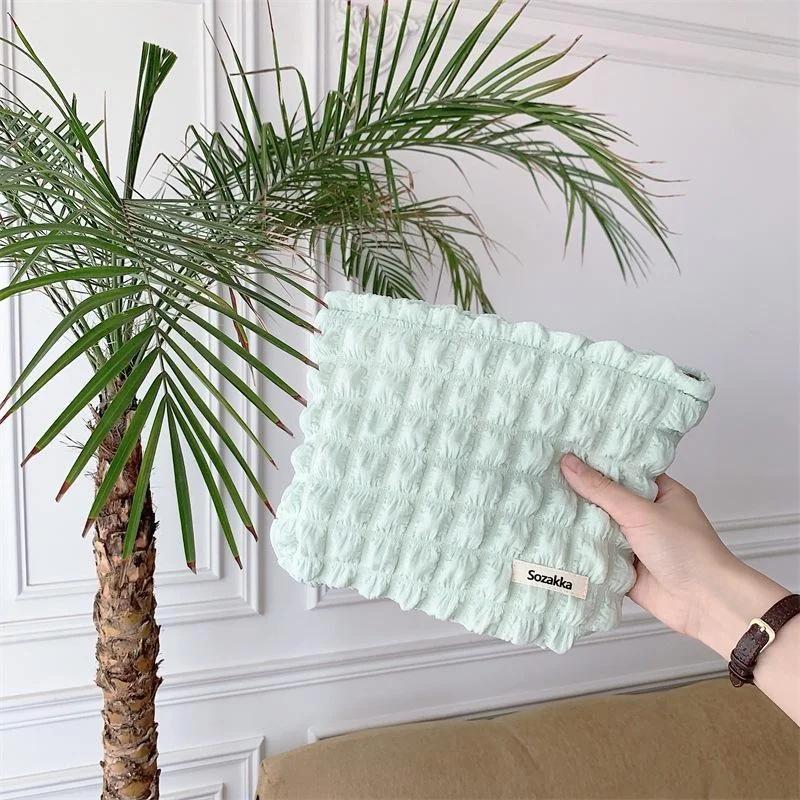 Bubble Cloud портативная большая емкость симпатичная косметичка для хранения косметических кисточек дорожные исходящие туалетные сумки для девочек многофункциональные хранилища