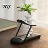 Minimalist Resin Flower Pot Creative Fitness Figure Pot, Succulents with Treadmill Yoga And Modern Plant Dumbbell Design, Funny Sports Themed Planter
