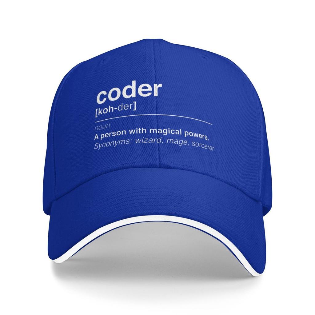 Unisex Baseball Hats Coder Definition Outdoor Streetwear Summer Sports Baseball Caps Hip Hop Cap Casquette Polychromatic Hats