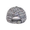 Осенне-зимняя бейсболка женская вязаная шапка