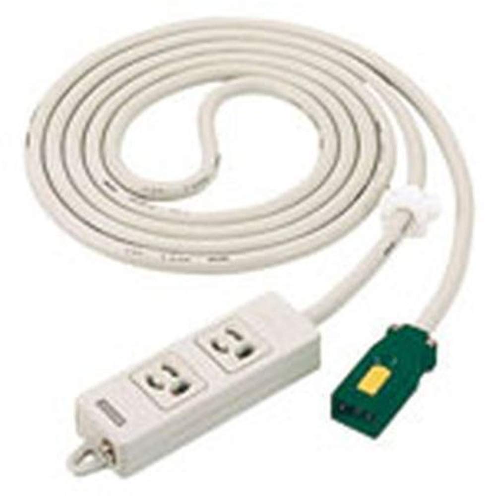 Panasonic Жгут OA Strip, Заземленный 2P 15A 125V, с Индикатором Питания, 3 м², Серый, WFA66327HG