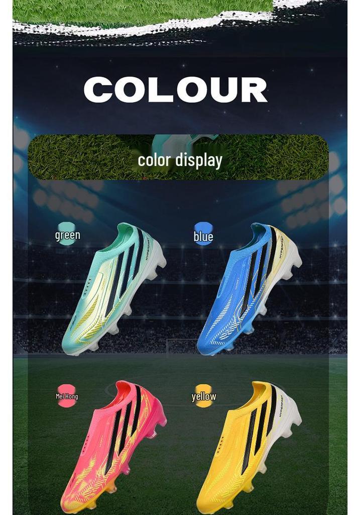 Мужские футбольные бутсы F50 World Cup FG Light Feather - Без шнурков, дышащие тренировочные бутсы для натуральной травы