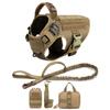 K9 Military Dog Harness Leash Bags Set Pet Tactical Vest Harnesses Walking Training Hunting For Large Dogs German Shepherd
